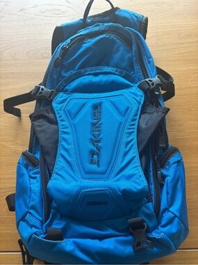 Dakine Blue and Black Daypack Interior